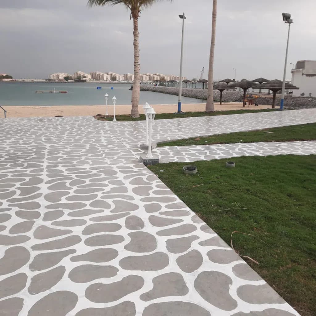 colored concrete