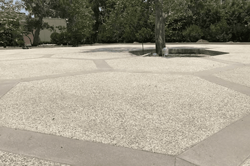 EXPOSED AGGREGATE example 3