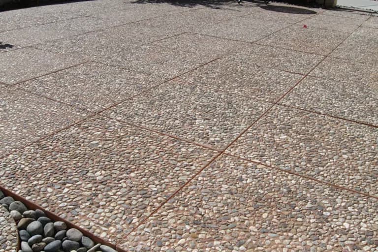 EXPOSED AGGREGATE example 6