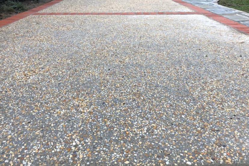 EXPOSED AGGREGATE example 9