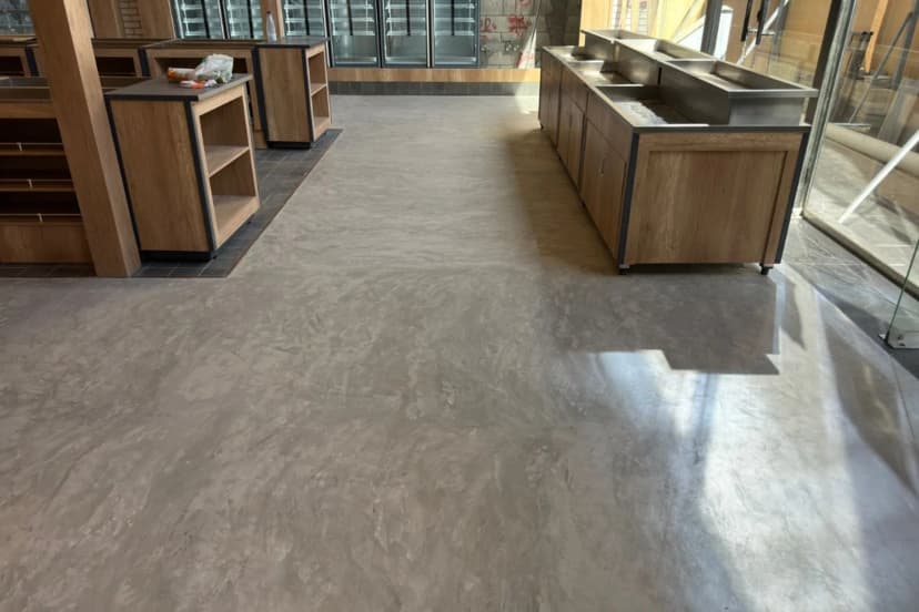 MICROCEMENT AND TOP CONCRETE example 6