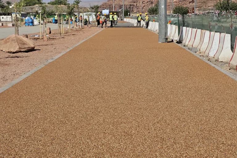 Resin-bound surfacing